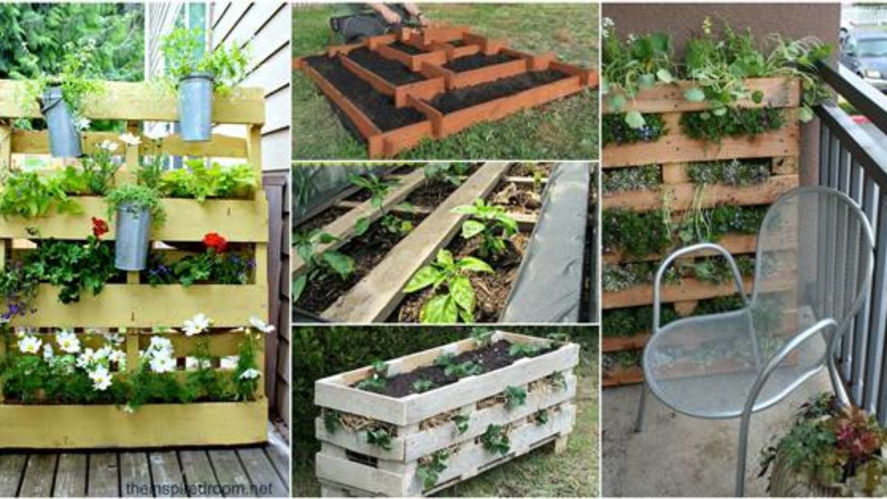 25 Amazing Diy Projects To Repurpose Pallets Into Garden Planters