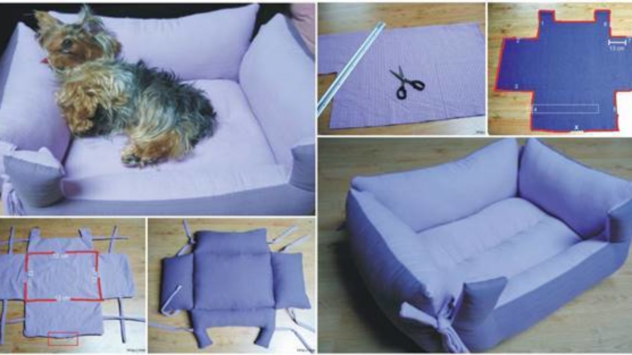 homemade dog bed patterns