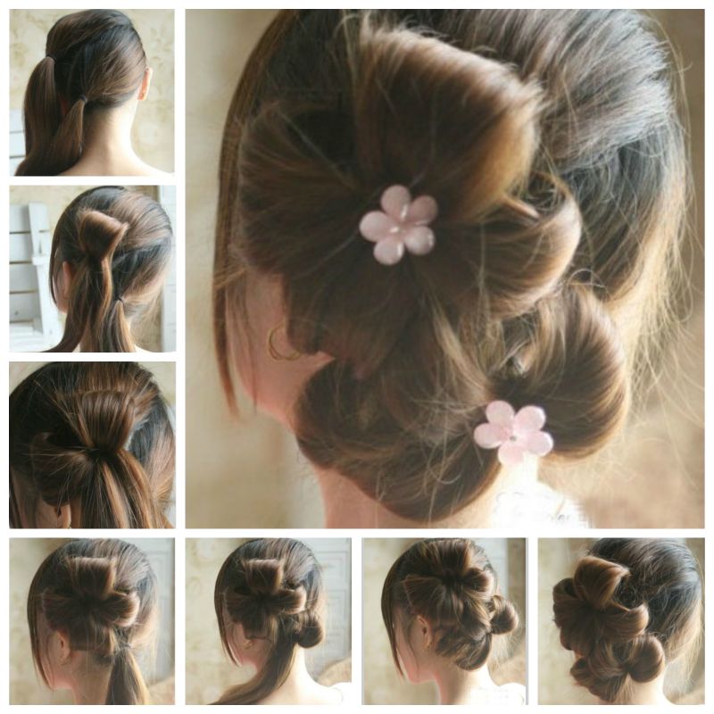 How to DIY Easy Bun Hairstyle Using Chopstick