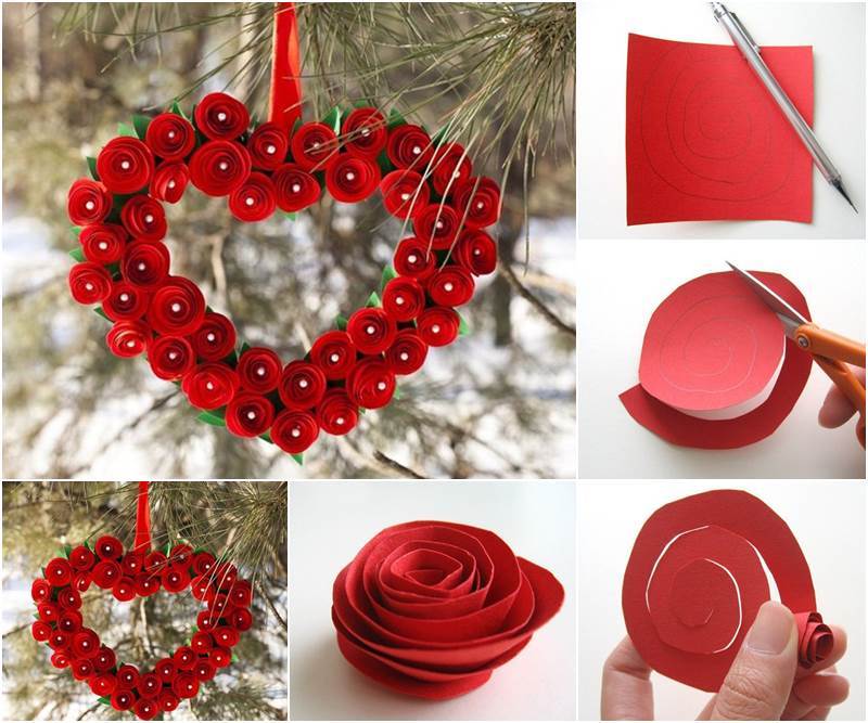 heart shape craft ideas