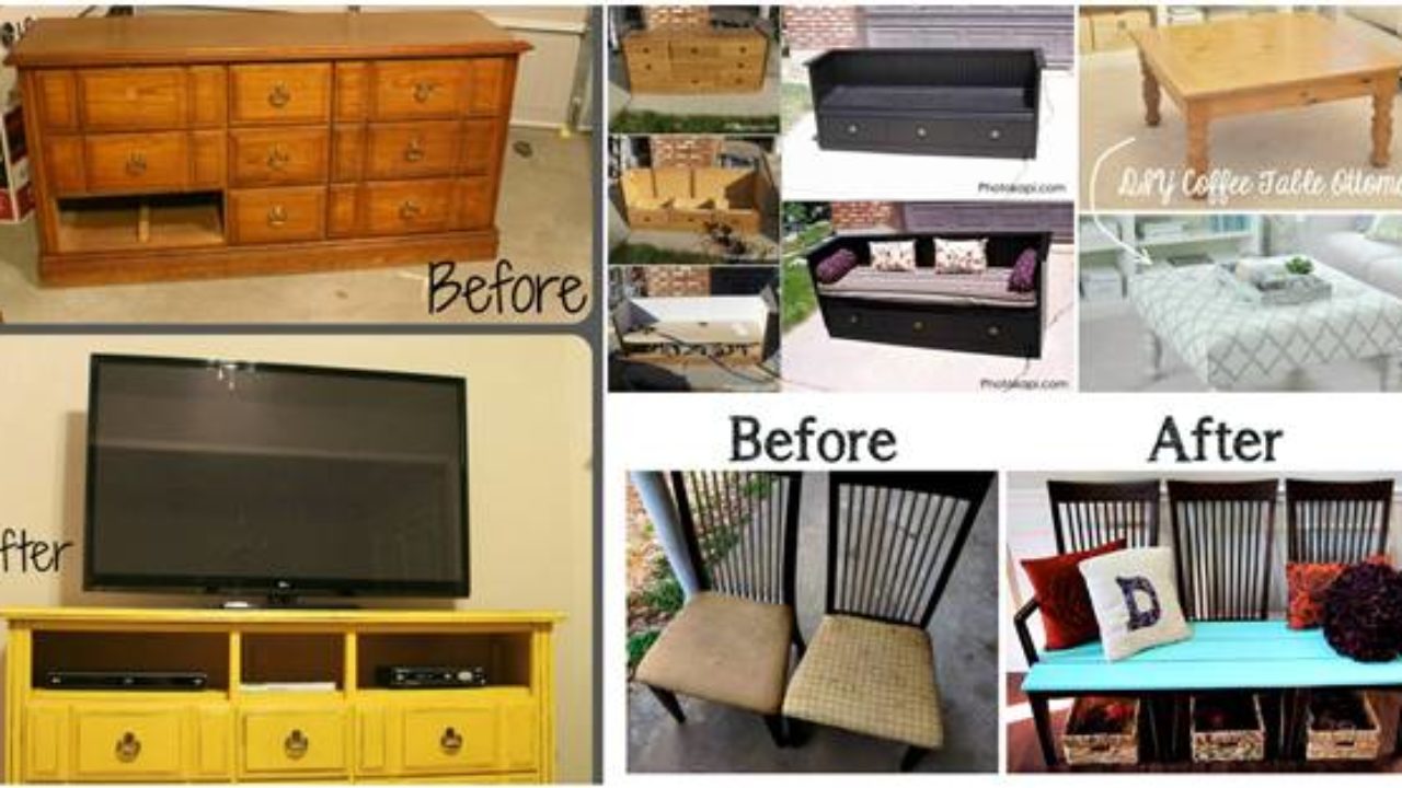 20+ creative ideas and diy projects to repurpose old furniture