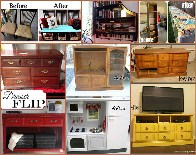 20+ Creative Ideas and DIY Projects to Repurpose Old Furniture 20+ Creative Ideas and DIY Projects to Repurpose Old Furniture