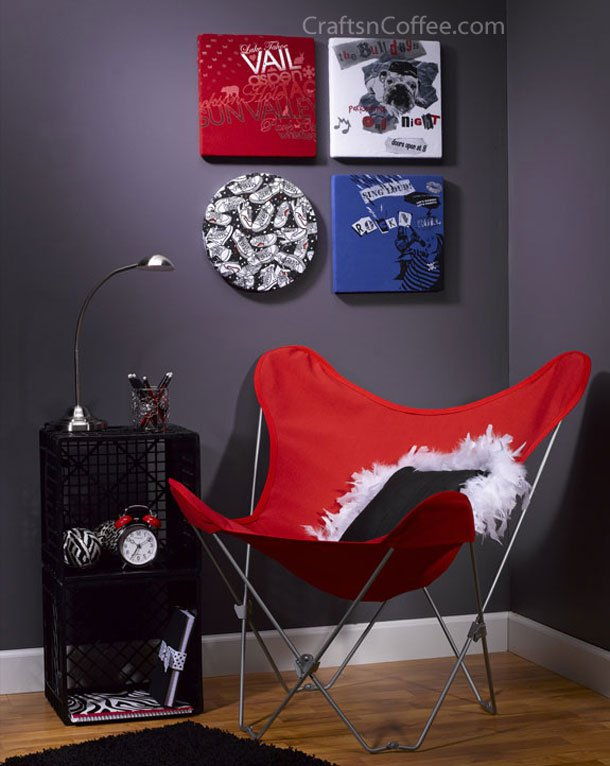 shirts on wall