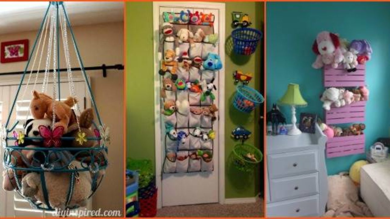 stuffed animal mesh hanger