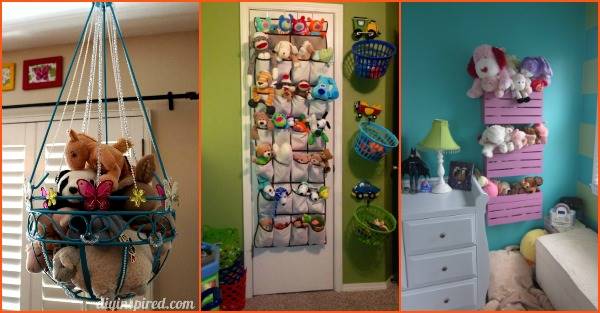 ways to store teddies