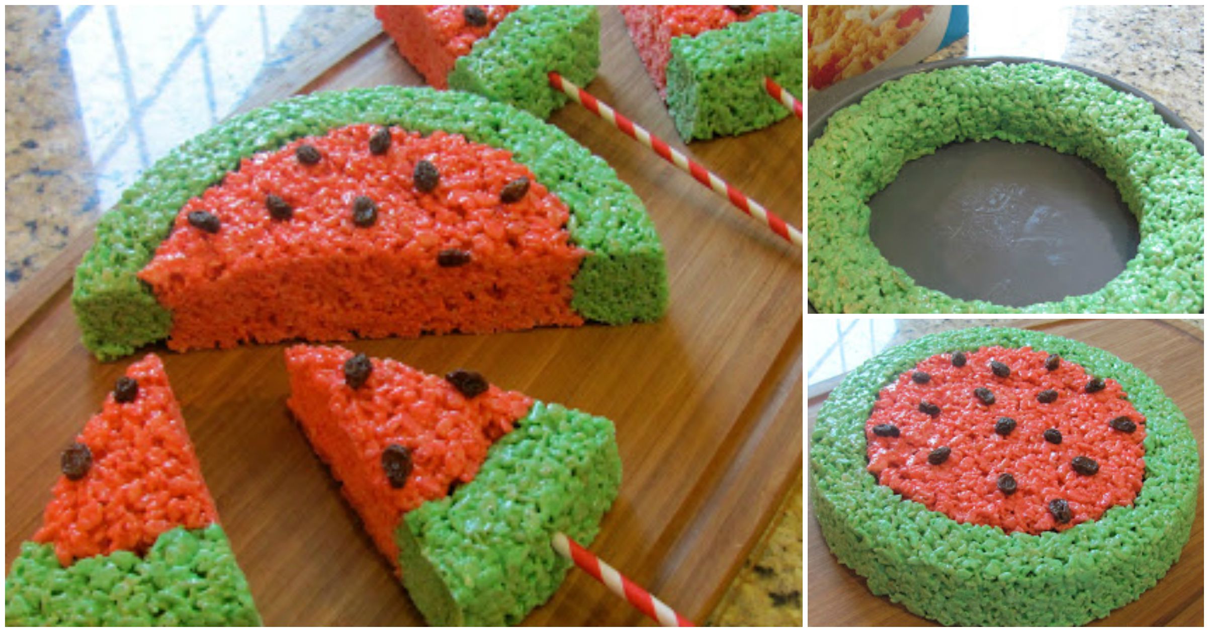Creative Ideas Diy Watermelon Rice Krispies