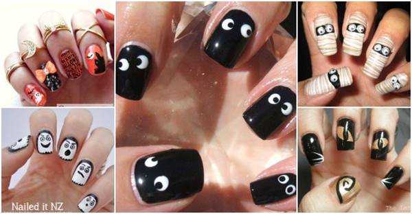 40 Spooky And Creative Diy Halloween Nail Art Ideas