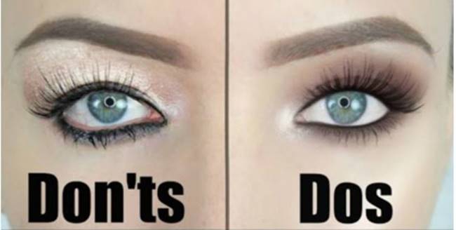 Makeup properly to how do eye crossed the front Properly makeup eye how do to island