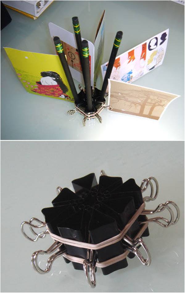 DIY Pimped-Out Pencil and Photo Holder