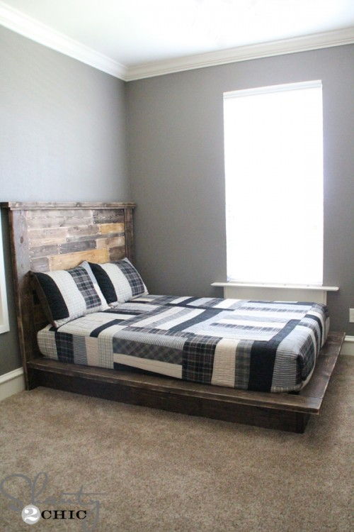 25+ Creative DIY Bed Projects with Free Plans - i Creative 
