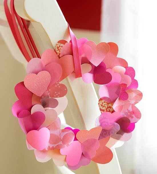 Heart-Shape Decorative Wreath